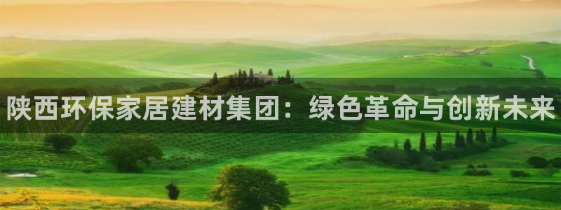 杏耀平台测速登陆：陕西环保家居建材集团：绿色革命与创新未来