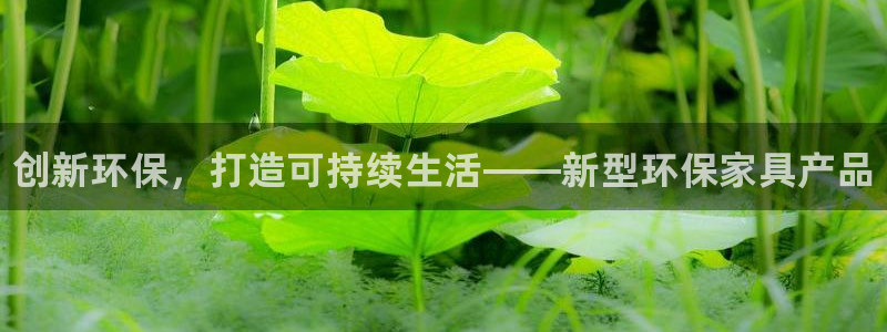 杏耀是什么平台：创新环保，打造可持续生活——新型环保家具产品